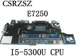 For Latitude 7250 E7250 Laptop Motherboard I5-5300U CPU ZBZ00 LA-A971P CN-0G9CNK 0G9CNK Mainboard