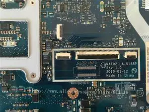 For studio 1749 Laptopmotherboard CN-0W87G9 0W87G9 W87G9 NAT02 LA-5155P 100% Fully tested ok