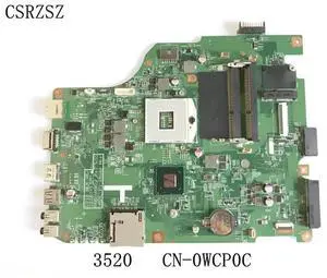 VOSTRO 3520 Laptop Motherboard CN-0WCP0C 0WCP0C 11280-1 SLJ8F DDR3 Test Work