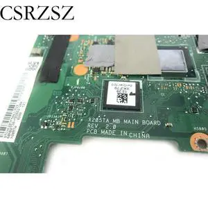 For X205TA X205T Laptop Motherboard 2GB RAM Z3735F CPU 128G SSD Mainboard