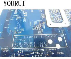 16897-1 For 17-BS 17-BS001DS Laptop Motherboard with N3710 CPU 448.0C804.0031 Mainboard