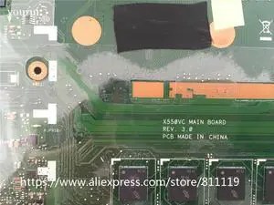 For X550VC laptop motherboard REV 3.0 4GB RAM X550VC mainboard 100% tested