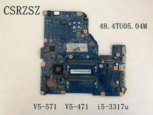 For aspire V5-571 V5-471 Laptop motherboard i5-3317u CPU 11309-4M 48.4TU05.04M Test work