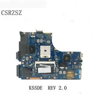 For Laptop motherboard K55DE Mainboard Graphics card Fully tested good