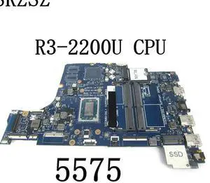 FOR INSPIRON 15 5575 17 5775 Laptop Motherboard with R3-2200U CPU CAL51 LA-F121P Mainboard