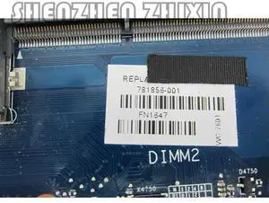 For EliteBook 820 G2 Laptop Motherboard with I5-5300U CPU 6050A2635701-MB-A02 781856-001 781856-601 Mainboard