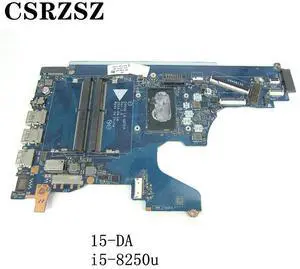 For 15-DA Laptop motherboard with i5-8250u CPU mainboard LA-G07EP L20369-001 L20369-601 Mainboard Test work