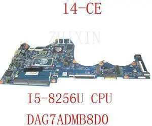 For PAVILION 14-CE Laptop Motherboard i5-8265u CPU MX150 2G L36236-601 L36236-501 L36236-001 DAG7ADMB8D0 full test