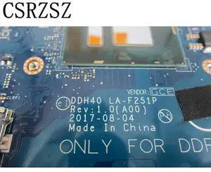 For aspire VN7-792 VN7-792G Laptop motherboard with i5-6300u CPU 448.06A27.0011 Test work well