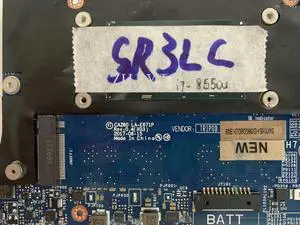 FOR XPS 13 9370 Laptop Motherboard with i7-8550U CPU 8G RAM LA-E671P W970W 0W970W CN-0W970W Test work