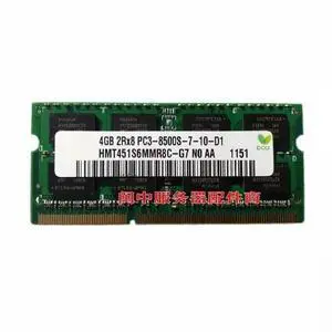 4GB 2RX8 PC3-8500S-7-10-F2 HMT351S6BFR8C-G7 Notebook Memory