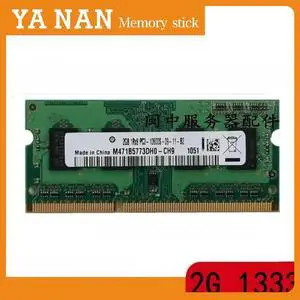 For 2G 1RX8 PC3-10600S DDR3 1333 M471B5773CHS-CH9 Notebook Memory