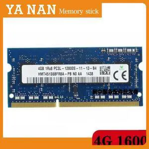 For SK Hynix 4G 1RX8 PC3L-12800S DDR3L 1600 Notebook Memory