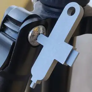 EDC Camera Plate with M4 M2.5 Hex Wrench Large-Slotted Screwdriver Tighten Multi-Tool Camera Plate Combo Wrench Tool