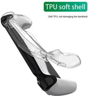 TPU Full Protection Protector Cover Shockproof Transparent Gaming Console Controller Sleeve Skin Anti-Fingerprint for Portal