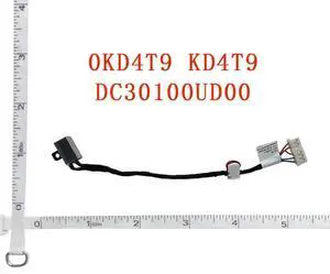 Laptop DC Power Jack Cable For Inspiron 15 5000 5555 5558 5559 5566 P51F 14 5455 5458 5468 3458 3459 V3558 V3559 0KD4T9