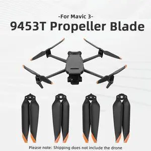 2 Pairs 9453T Propeller Quick Release Foldable Props Blade Light Weight Screw Wing for Mavic 3/Mavic 3 Classic/Mavic 3 Pro