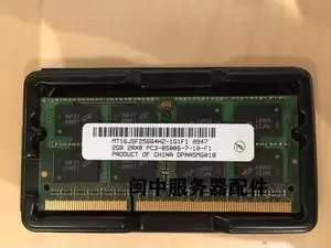 For Micron 2G 2RX8 PC3-8500S-7-10-F1 Notebook Memory DDR3 1066/1067 SODIMM