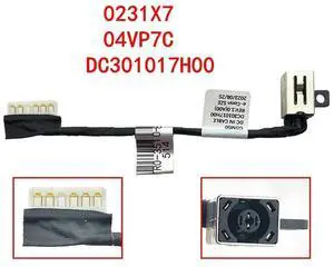 Laptop DC Power Jack Cable For Vostro 15 3500  3510 3511 3515 3520 3525 14 3400 V3400 3420 V3420 3425 P152G 04VP7C