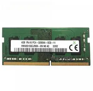 For SK Hyundai 4G 1RX16 PC4-3200AA-SC0-11 HMA851S6CJR6N-XN Notebook Memory