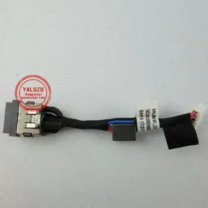FOR Latitude E6440 P38G HH3J4 Laptop DC Power Input Jack With Cable