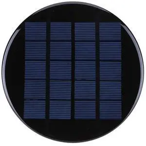 1.1W 5V Solar Cell Panel Mini Round Solar Epoxy Cell Charger Charger Phone Power Bank for 3.7-5V Solar /Light 1.1W 5V Solar Cell Panel Mini Round Solar Epoxy Cell Charger Charger Phone Power Bank for 3.7-5V Solar /Light