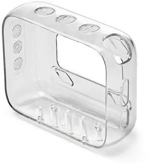 TPU Cover Case Shockproof Carrying Skin Sleeve Bag Transparent Anti-Drop Portable Stand Up Skin Cover Non-Yellowing for JBL Go 4