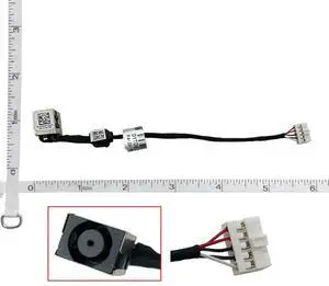 Laptop DC Power Jack Cable For Inspiron 14 5447 5448 5445 5443 5442 5457 P49G 4528