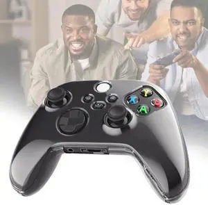 Transparent Case Anti-Slip Hard Protective Case Shockproof Transparent Skin Housing Case for Xbox Series X/S Controller