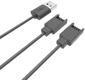 Charging Cable for Joycon Controller 2 in 1 Portable Charger Cable 2.5M Charging Cord for Switch Controller Charger
