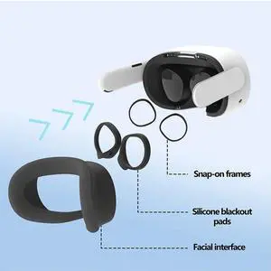 Lens Protector Cover Anti-Scratch VR Glasses Frame SpVR Lenses Frame SpLenses Frame & Spfor Quest 3