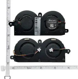 Laptop CPU Cooling Fan For XPS 13 9370 9380 9390 P82G 7390 93050980WH 980WH ND55C19-16M01 DFS350705PQ0T DC5V 4PIN