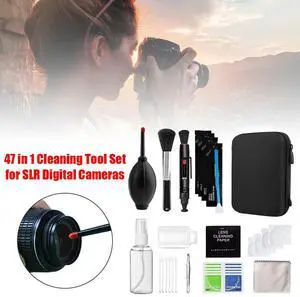 47Pcs Camera Sensor Cleaning Kit Cameras Set Cleaner Kit DSLR Lens Camera Mobile Phone Sensor