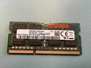 For M471B1G73EB0-YK0 Notebook Memory 8G 2RX8 PC3L-12800S 1600