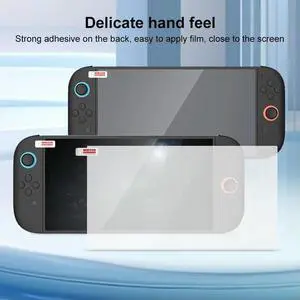 Tempered Glass Film 2 PCS Ultra-Clear Tempered Glass Protective Film Anti-Blue Light for Nintendo for Switch 2 Game Accessories