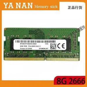 For Micron 8G 1RX8 PC4-2666V-SAB DDR4 MTA8ATF1G64HZ-2G6E1 notebook memory