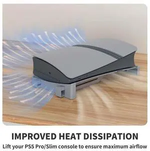 Horizontal Console Stand Game Console Base Stand Holder Host Rack for Slim Edition and Disc Edition