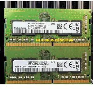For 8G DDR4 1RX8 PC4-2666V M471A1K43CB1-CTD notebook memory stick