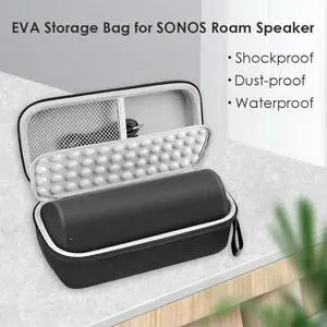 Speakers Bag Cover Box Portable Carry Pouch Carry Case for Sonos Roam Speaker Waterproof EVA Hard Shell Travel