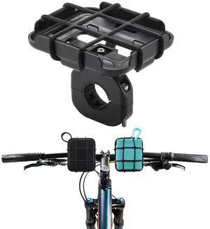 Portable MTB Road Bike Bracket Speaker Rack Anti-slip Portable Speaker Mount Bike Speaker Holder for JBL GO 4/GO 3/GO 2