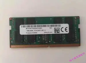 For MT Magnesium 16GB 2RX8 PC4-2400T MTA16ATF2G64HZ-2G3B1 Notebook Memory