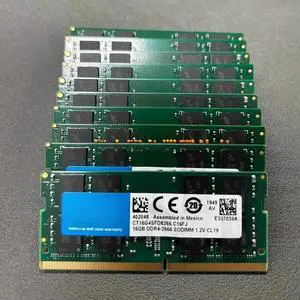 For 16GB DDR4-2666 SODIMM CT16G4SFD8266.M16FE notebook memory 16G