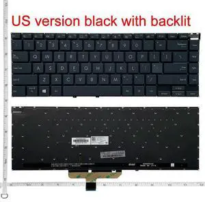 US Laptop Keyboard For Zenbook 14X UX5400ZB UX5400ZF UX5400E UX5400EA UX5400EAG UX5400EG UX5401Z UX5401E UM5401 UM5401QA