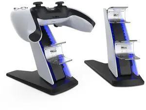 Wireless Joystick Charging Dock Type-C Controller Charger Station Controller Charging Docking Station for 5