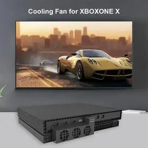 Portable USB Cooling Fan for Xbox One X Console External 3 Fans