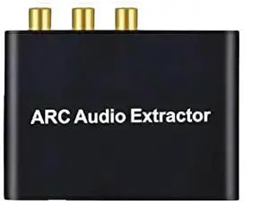ARC Return Channel Converter ARC To SPDIF Coaxial L/R Stereo 3.5mm Jack Audio Converter for HDTV Speaker Amplifier