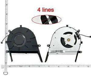 Laptop CPU Cooling Fan For ZenBook S13 UX391U UX391UA ND75C02-17L08 UX3000F