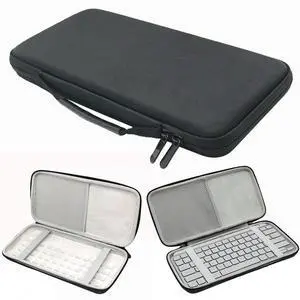 Protective Bag Illuminated Keyboard Case Carry Case for MX Keys Mini Wireless Keyboard