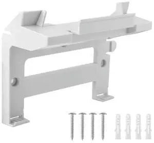 For Starlink Gen 3 Router Mount 2 in 1 Satellite Internet Kit Space Saving Wall Mount Router Bracket for Router and Power Supply