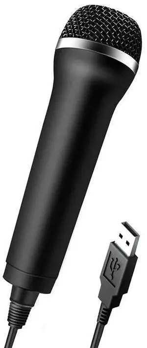 USB Wired Microphone Karaoke Mic for Nintendo Switch Wii Xbox PC Computer Condenser Recording Microfone Ultra-wide